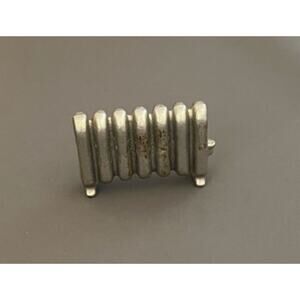 Vintage Dollhouse Cast Aluminum Hot Water Realistic Radiator 1/12 scale